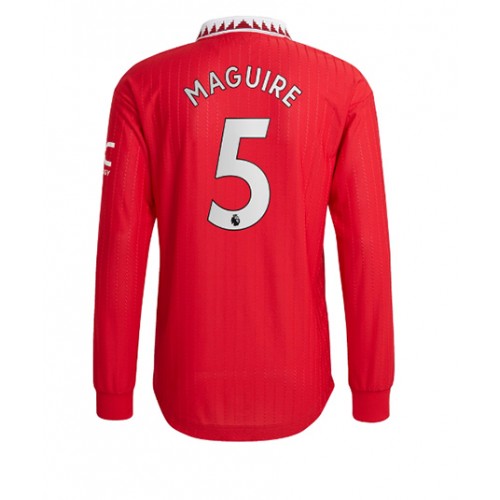Dres Manchester United Harry Maguire #5 Domaci 2022-23 Dugi Rukav